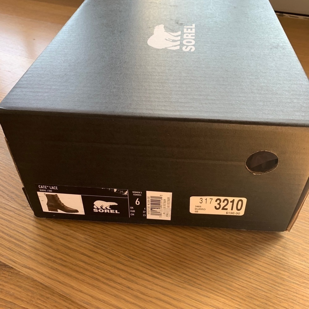 Sorel Cate Lace Water-Resistant Hiker Booties - Picture 7 of 13